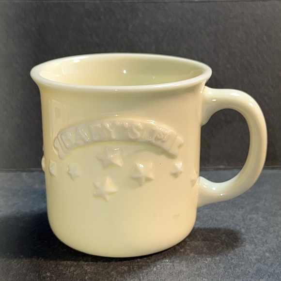 Department 56, Baby's 1st porcelain 3D mug. - Picture 3 of 7